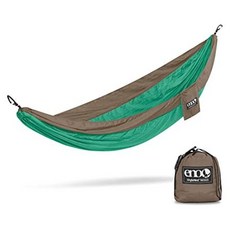 ENO Eagles Nest Outfitters SingleNest Lightweight Camping Hammock, TealKhaki