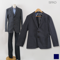 스파오 스파오(SPAO) 차콜보카시수트_SPJK612M04