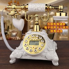 엔틱다이얼전화기