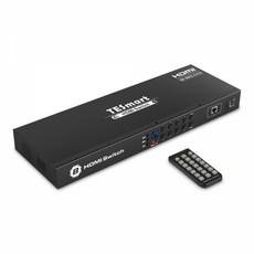 티이스마트 8:1 HDMI 선택기 8포트 셀렉터 스위치, 8:1 HDMI 선택기 2.0 4K@60Hz