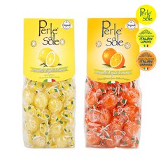 페를레디솔레 포지타노 캔디 레몬200g+오렌지200g, 200g, 1세트