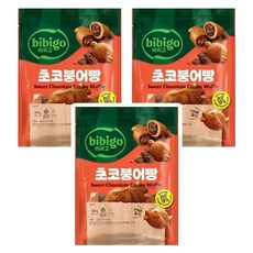 CJ 비비고 초코 붕어빵, 3개, 300g