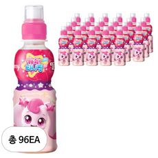 웅진 캐치 티니핑 딸기맛, 200ml, 96개
