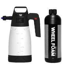 IK 산업용 압축분무기 폼프로2 폼건 1.25L + 파인파티클 휠폼 500ml 중성 휠세정클리너 2종 세트, 1개