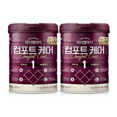 뉴 아이엠마더 컴포트케어 1단계 800g 배앓이분유, 2캔