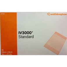 OpSite IV 3000 드레싱 4 "x 5 1/2"상자 : 10, 1
