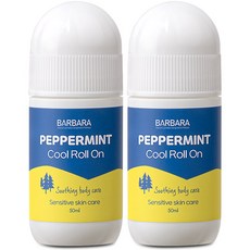 바르바라 페퍼민트 쿨 아로마 롤온, 2개, 50ml