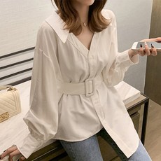 여성7부블라우스