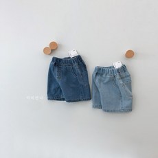 <난장판베이비공구> 1+1청바지 연청.진청 여름반바지 청반바지 XS - JS 주니어사이즈 !!!!교환 반품 불가하오니 신중구매해주세요!!!!