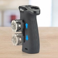 Nitze PA29 인체공학적 사이드 핸들 왼쪽 또는 오른쪽 핸드 그립 카메라 케이지 Dslr 리그, PA29A