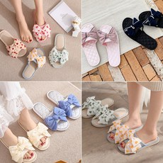 실내리본슬리퍼