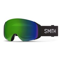 Smith Optics 4D MAG S 여성용 스노우 겨울 고글 - 화이트 베이퍼 크로마팝 에브리데이 로즈 골드 미러, 블랙 크로마팝 선그린 미러