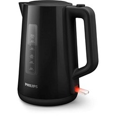Philips HD9318/20 Wasserkocher Serie 3000 1 7l Federdeckel LED-Anzeige schwarz, 단일상품