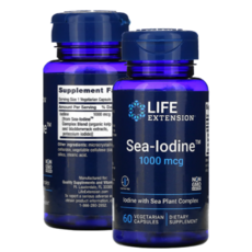 라이프 익스텐션 Life Eextension 고함량 요오드 아이오딘 1000mcg 60캡슐 2개월분