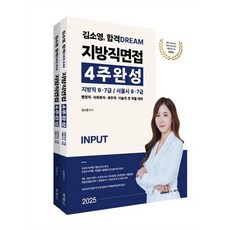 2025 김소영 합격 DREAM 공무원면접 4주완성: 지방직 9·7급 / 서울시 9·7급(2판):행정직·사회복지·세무직·기술직 전 직렬 대비, 박영사