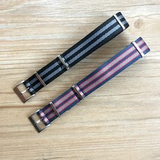 상위 20mm 22mm 고무 실리콘 나일론 스트랩 벨트 오메가 플래닛 오션 300 스피드 마스터[시계줄1558]