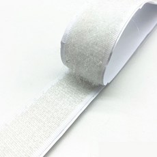 한 쌍 1 야드 15mm-50mm 검정 흰색 자체 접착 패스너 테이프 후크 및 루프 Ta 재봉 액세서리, 1개