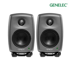 Genelec 8010A 그레이 (2통) 제네렉 3인치 액티브 모니터 스피커 / 국내정품