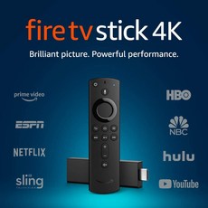 안드로이드 스마트 티비박스 Alexa Voice Remote 스트리밍 미디어 플레이어가 포함 된 인증 된 리퍼 비쉬 Fire TV Stick 4K