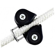 VTurboWay Cam Cleats with Wire Floorn Leading Ring(검은색) 플라스틱 카매틱 클릿 복합 2열 보트 필라테스 장비 고속 진, 단일옵션
