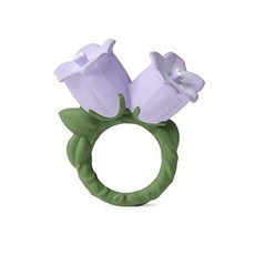 OLI&CAROL 올리&캐롤 TEETHERS&BATH TOYS 티서 Garden Fruits&Veggies (Kendall the Kale), 도라지 신디, 1개