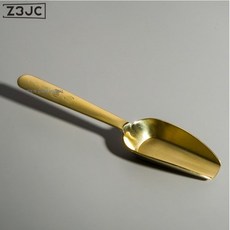 Z3JC 쿵푸 다기 죽절 죽운 티스푼 티스푼 티삽 구리합금 티삽 티스푼 액세서리, 순동 티스푼, 1개