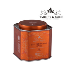 Harney & Sons Tea Hot Cinnamon Spice 하니앤손스 블랙티 핫 시나몬 스파이스 30 티백 2팩, 75g