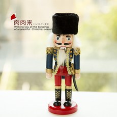 호두까기인형 군인 장식 창 크리스마스 인테리어, 중검 가드 높이 20 폭 7cm- 싱글