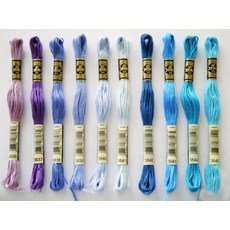 프랑스자수실그라데이션