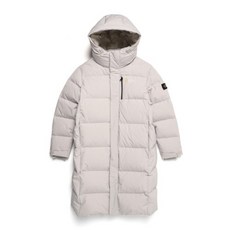 내셔널지오그래픽 N234UDW860 카이만 프로 롱기장 구스 다운 점퍼 L 베이지색 wd103135