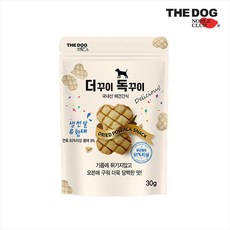 더독 강아지 더꾸이 독꾸이 생선살 간식 30g, 황태맛, 24개