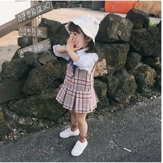 [인기강추 아이템]여아 북유럽 아기 디오르리본원피스2종세트