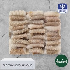 [BOX] 냉동 절단낙지 손질완료 업소용 태국산, L, 1박스, 3kg