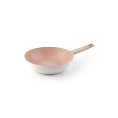 IH 세라믹 궁중팬 28cm 베이지) 인덕션 겸용 웍팬 튀김팬, IH 세라믹 궁중팬 28cm (베이지) / 인덕션 겸용, 1개