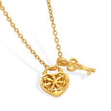 열쇠순금목걸이