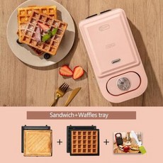 타코야끼 와플 메이커 가정용 전기 샌드위치 4 in 1 멀티 베이커 토스터기 아침 식사 기계 타코야키 220V, 5) d EU