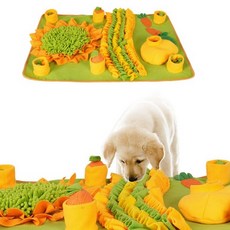 다파요 손 쉬운 세척 당근 쏙쏙 노즈워크매트 당근밭 후각놀이 강아지 노즈워크 강아지장난감