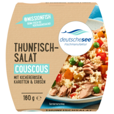 도이치 제 Deutsche See 통조림 참치 샐러드 쿠스쿠스, 1개, 160g