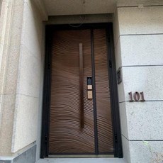 전원주택대문 맞춤 제작 방폭주문동문별장문자모문방범도어순동안전대문알루미늄합금, 07 배송 필요+설치 고객지원 가격 연락