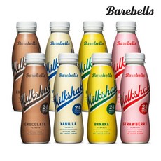 베어벨스 프로틴 음료 밀크쉐이크 단백질 8병세트, 바닐라 8병, 바닐라 8병, 선택:바닐라 8병