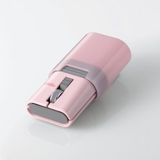 캡클립 MINI 포터블 블루투스 마우스 M-CC2BRS, 핑크