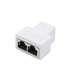 RJ45 커플러 2분배기 FT형 8P8C CAT5 STP 1:1 BT226, 1개