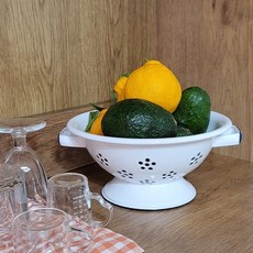 노다호로법랑원형바스켓