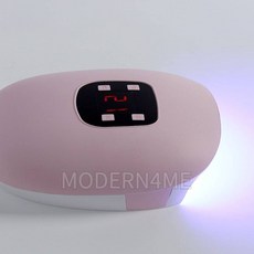 네일램프 셀프 건조등 타이머 LED 젤네일 램프, 1개
