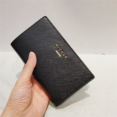 소가죽여성중지갑