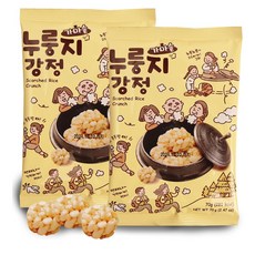 유통기한 임박 상품 과자 강정 가마솥 누룽지 강정 70g x 12개