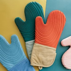 퍼스트무버 실리콘 오븐 장갑 4color, 핑크