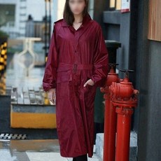 여성레인코트고래