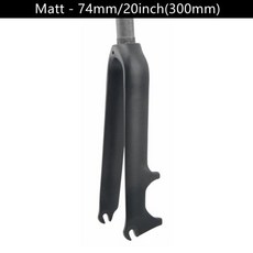 자전거포크 자전거 포크 접이식 휠 14 16 18 20 22 인치, Matte 20 inch 74mm