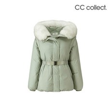 (백화점 상품) CC콜렉트 [CC콜렉트] 폭스퍼 후드 숏 구스다운 LK_C234파리 생제르맹804 3453174